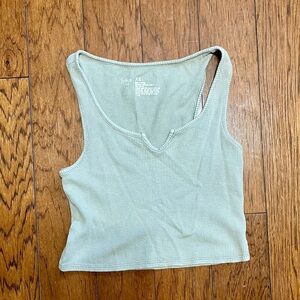 Flirtitude Active Tops | Pale green crop top